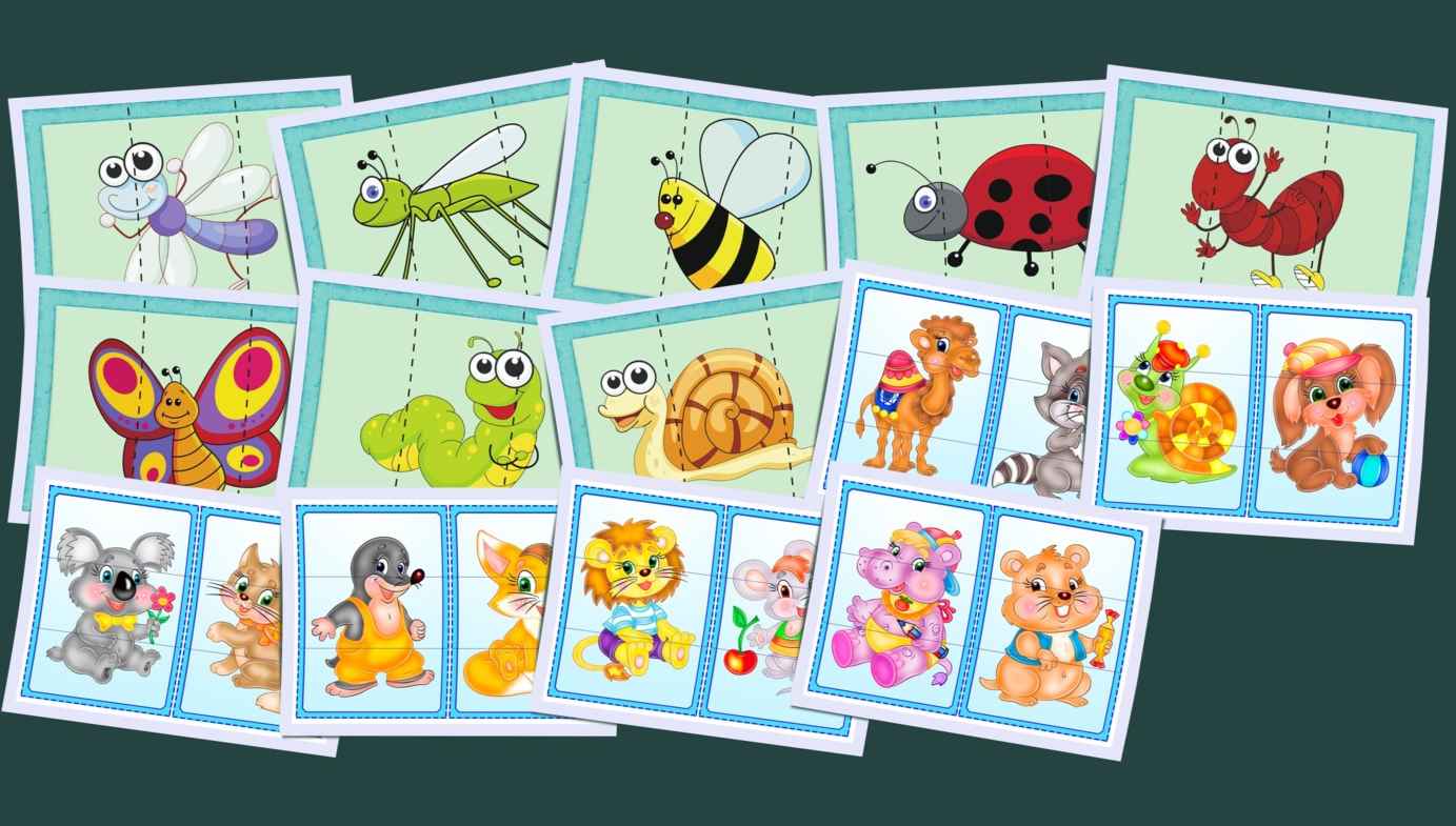 Simple Puzzles for the Little Ones