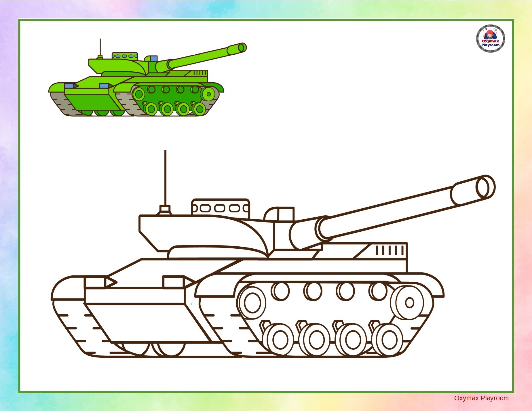 50 Free Coloring Pages for Kids – Transportation