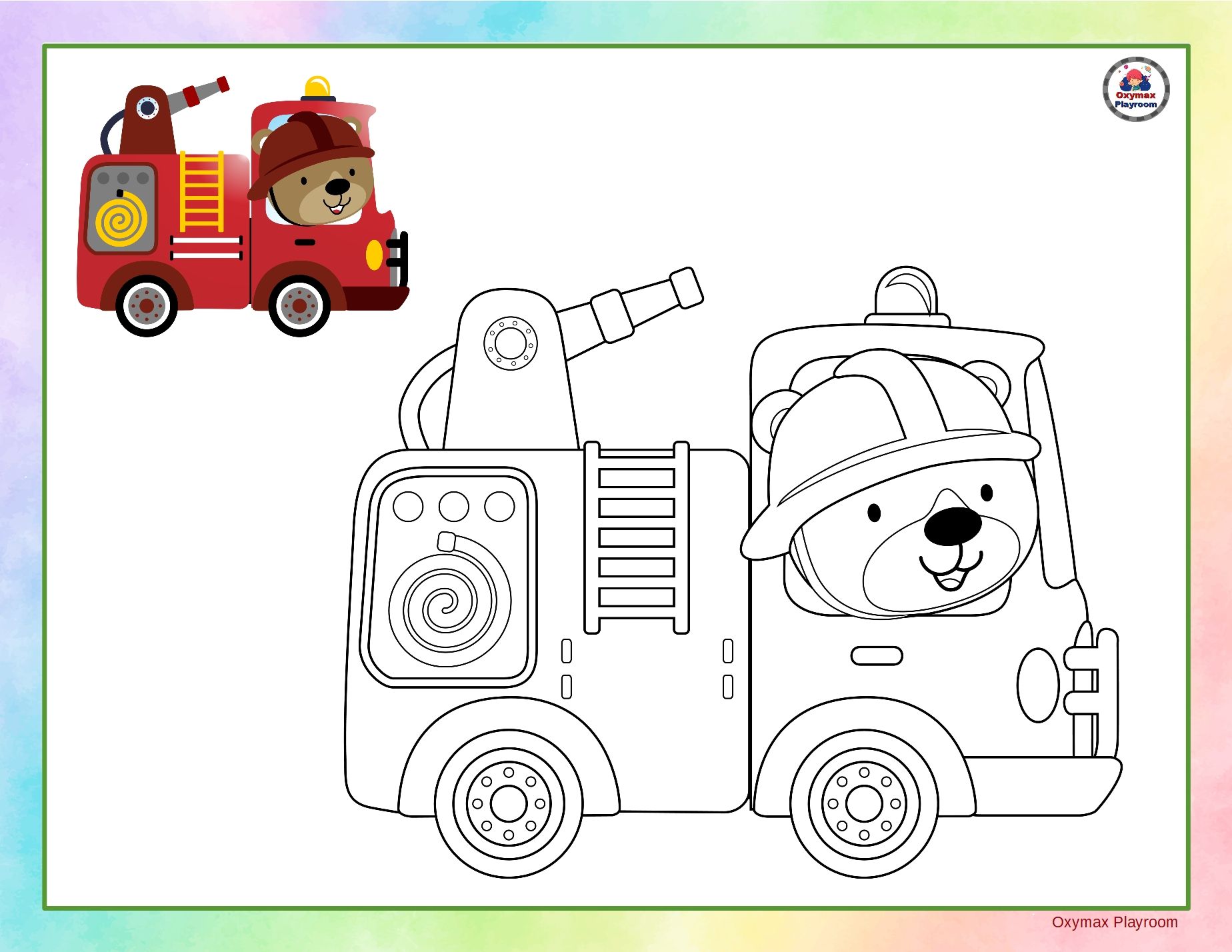 Transportation Coloring Pages Photos Cantik