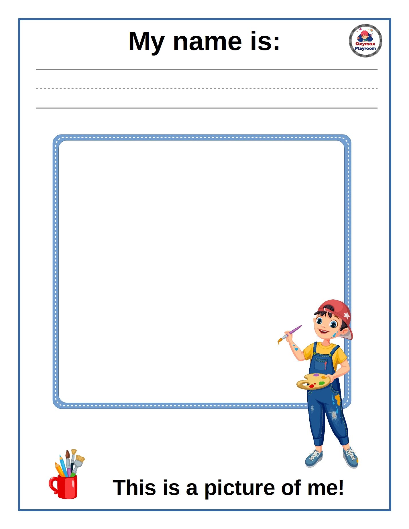 All About Me Book Free Printables!