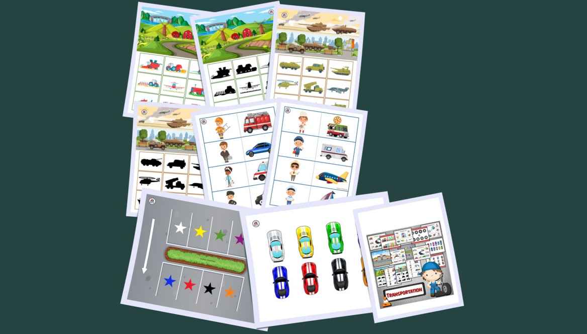 Free Transportation Printables For Kids