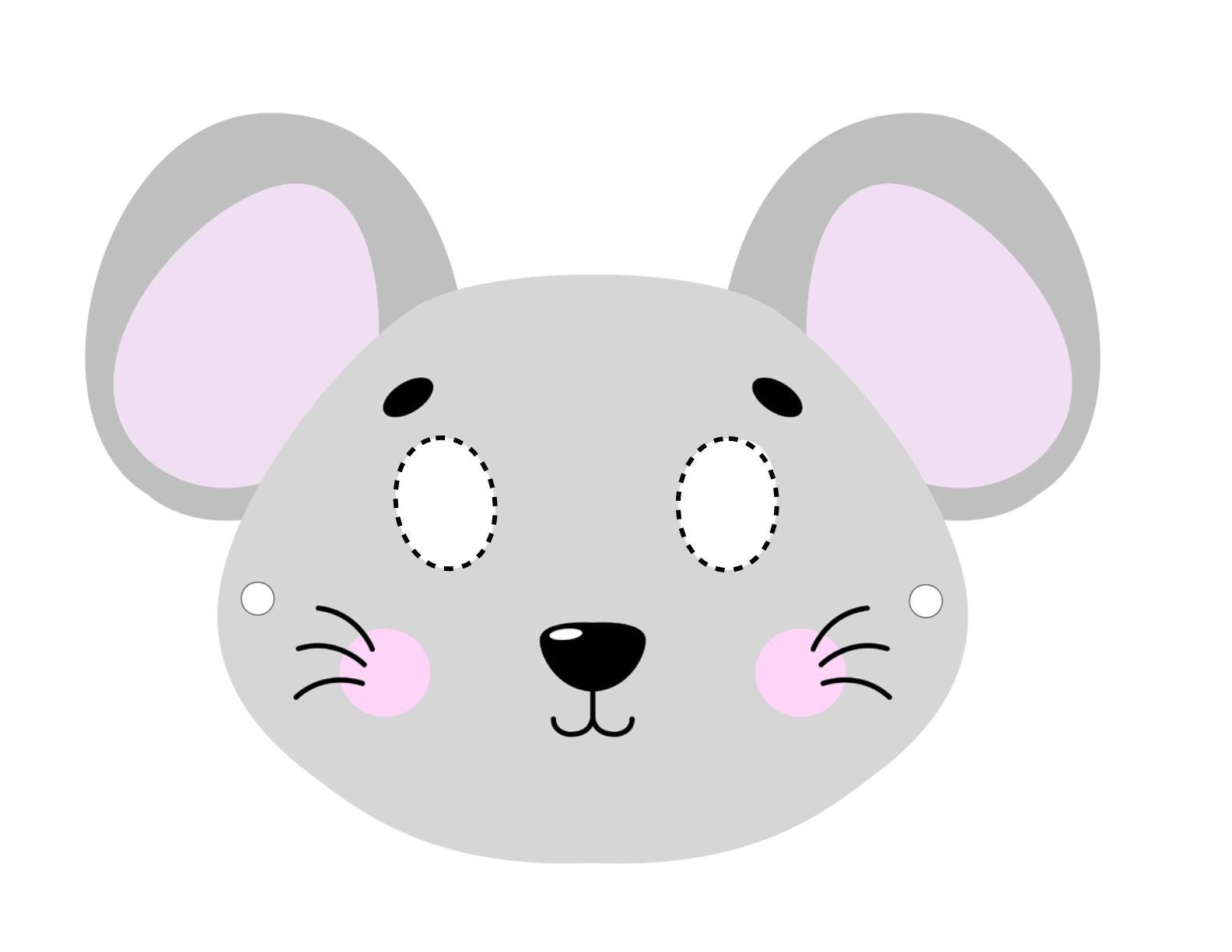 Paper Animal Masks For Kids