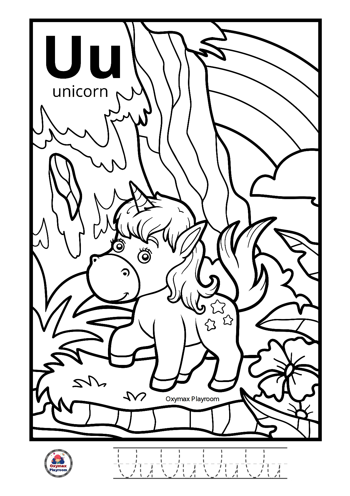 Alphabet Coloring Pages For Kids