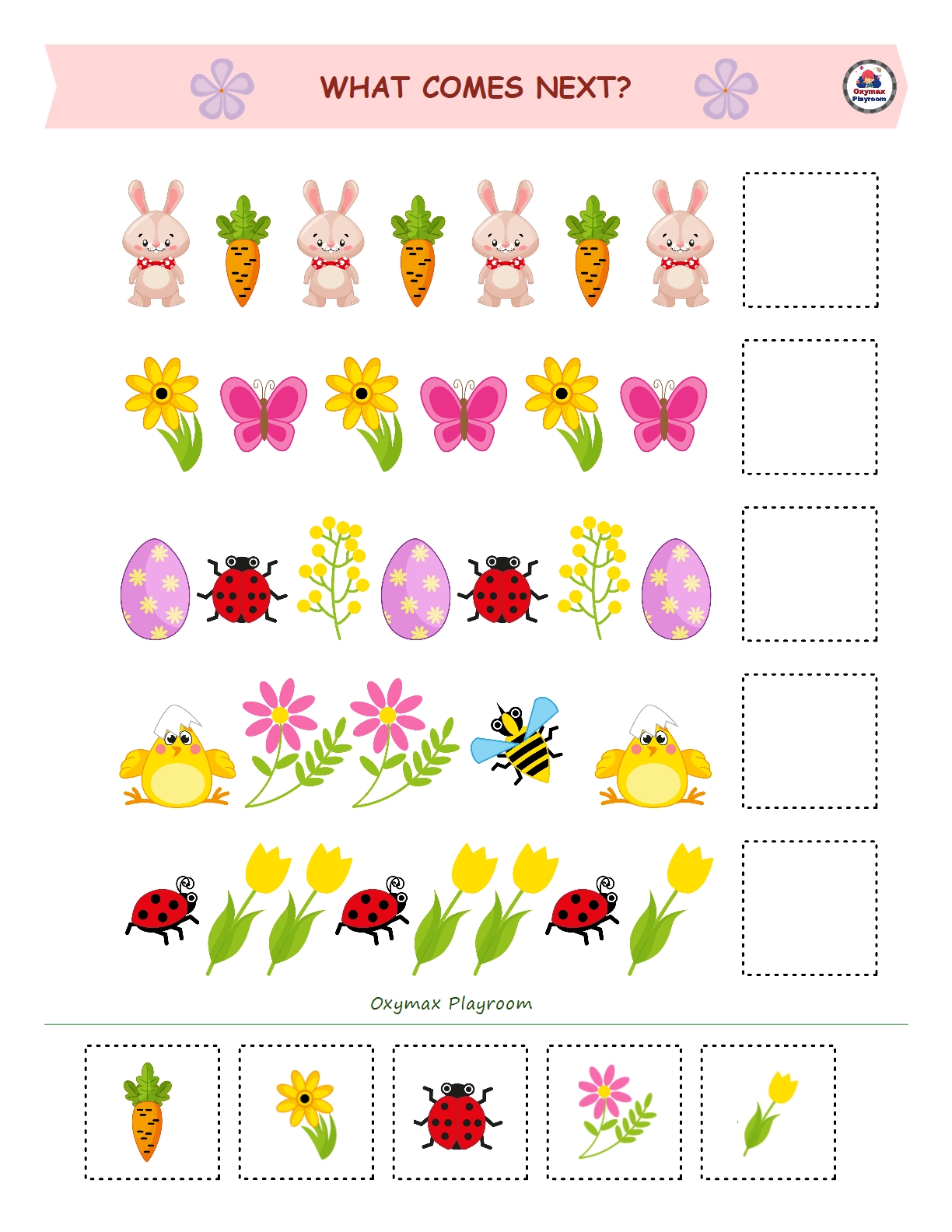 30 Free Easter Worksheets, Printables And Coloring Pages
