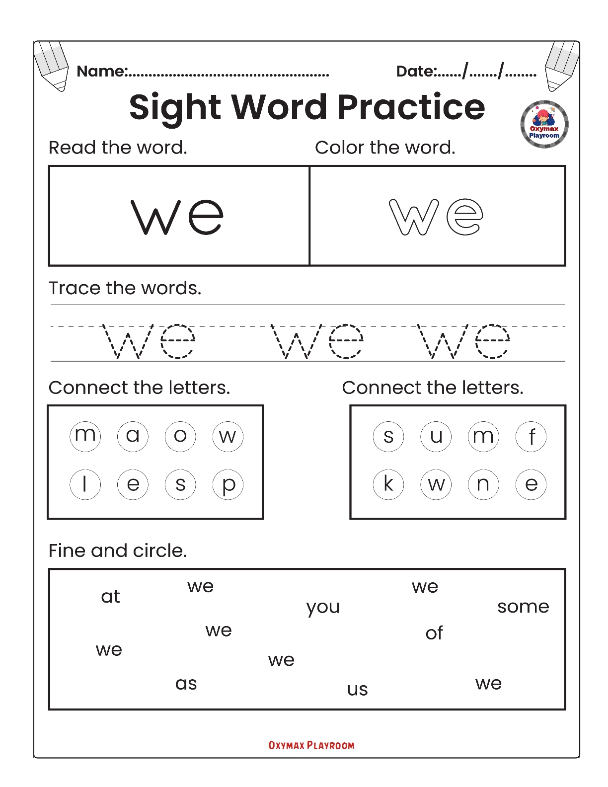 Free Kids Games. Sight Words